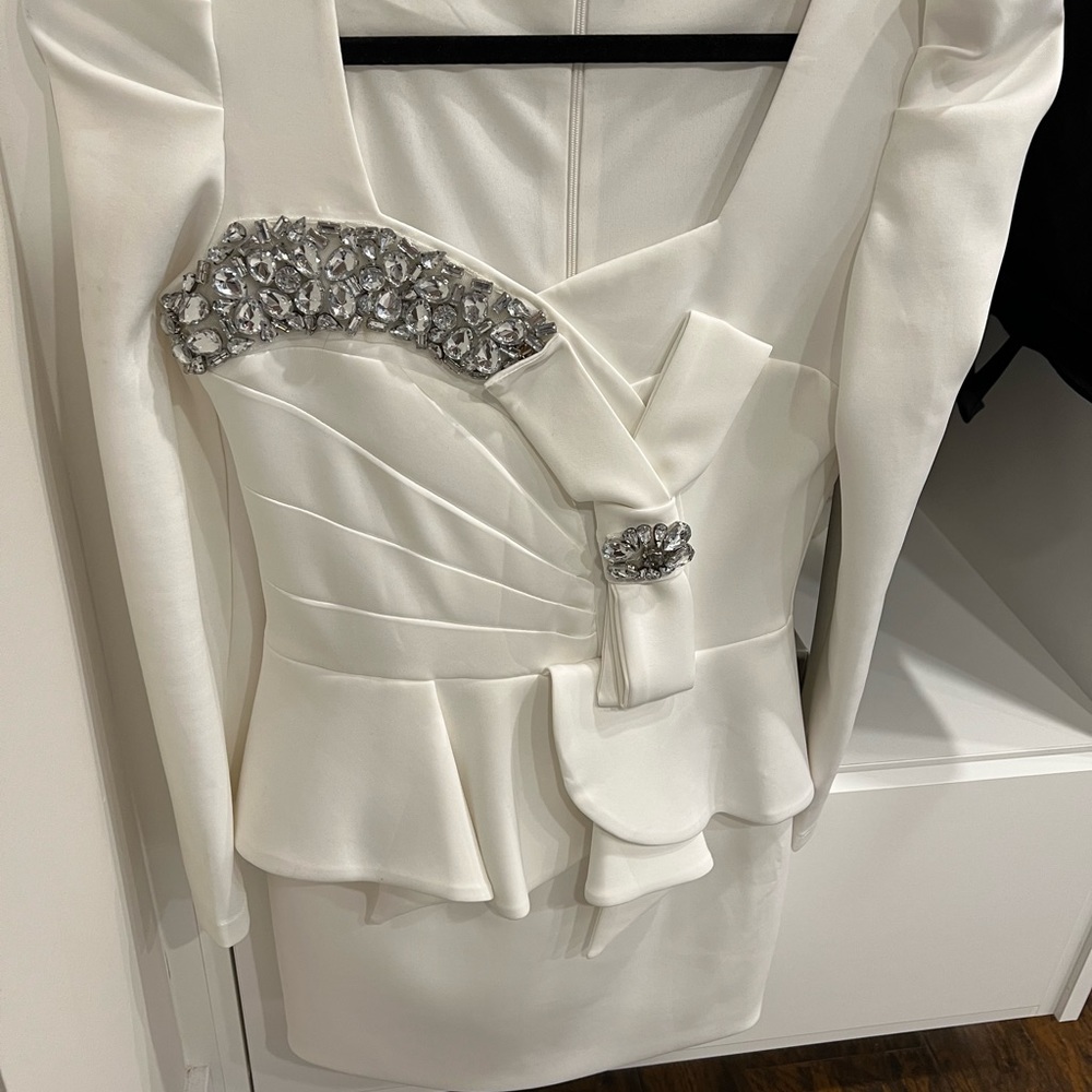 White dress